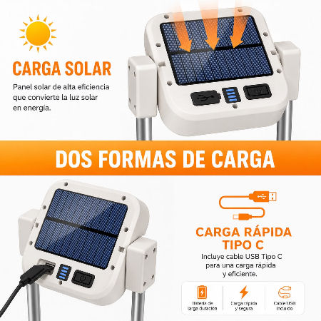 LAMPARA SOLAR EXTENSIBLE AV47952